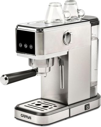 Ferrari G3 Macchina Da Caff&egrave; 15 Bar X Cialde E Polvere + Standby E Sleep Cappuccinatore 3 Filtri Inox Serbatoio 1l - Ferrari