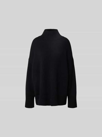 Juvia Oversized Pullover mit Kaschmir-Anteil in Black, Gr&ouml;&szlig;e M