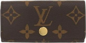 Louis Vuitton Pre-owned Accessories, female, Brown, Size: ONE SIZE Pre-owned Vintage Monogram Keycase