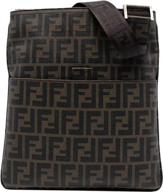 Fendi Pre-owned Fendi Zucca Spalmati Crossbody Ladies 7VA207-UZD 118-2384