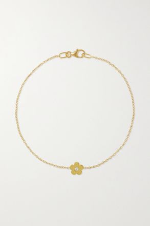 Jennifer Meyer 18-karat Gold Diamond Bracelet - Oro