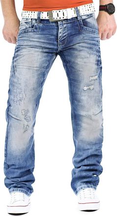 Cipo & Baxx Mens Jeans CD104-bans W32/L34