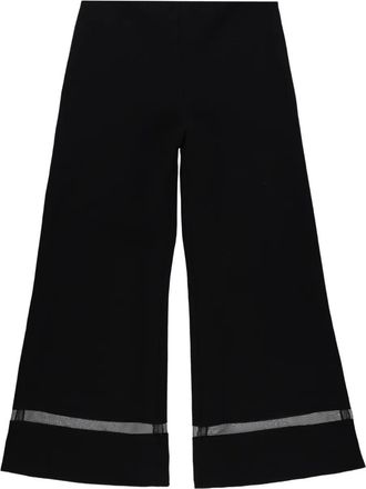 Khaite Pantaloni Wallace svasati - Nero