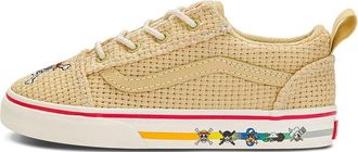 Vans (TD) Vans Old Skool Elastic Lace x One Piece Straw Multi VN0A4TZOBMB