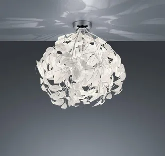 Reality Leavy Plafoniera Foglie Lavabili D.38cm 1 Luce Attacco E27