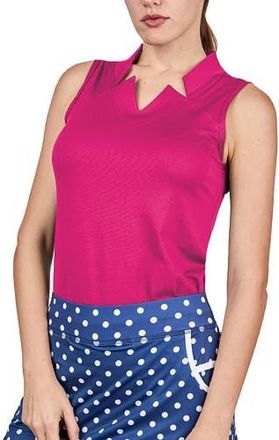 Sofibella Golf Colors Sleeveless Womens Golf Shirt in Girly at Nordstrom, Size X-Large