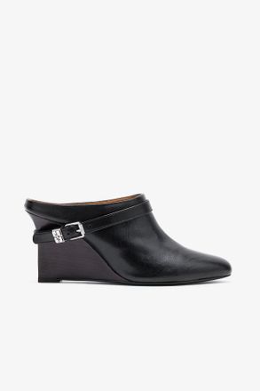 Ganni Kat Slim Mule in Black - Size 36