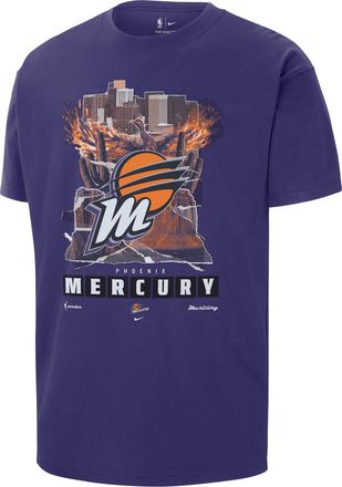 Nike Phoenix Mercury Nike Mens WNBA Max90 T-Shirt in Purple | HQ0007-566