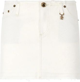 Roberto Cavalli Minigonna denim - Toni neutri