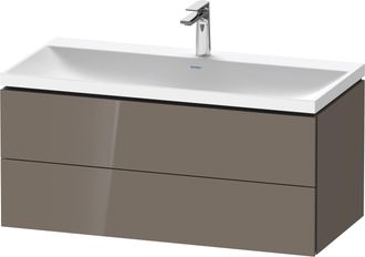 Duravit Duravit L-cube Conjunto En C Suspendido, 2 Cajones, Sin