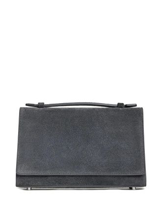 12 Storeez suede shoulder bag - women - Suede/Microfibre - OS - Grey