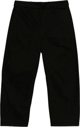 Christophe Lemaire Jeans Twisted con cintura - Nero