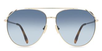 Victoria Beckham VB230S 720 Mens Sunglasses Gold Size 61