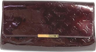 Louis Vuitton Amarante Purple Monogram Vernis Clutch Bag Pouch (Pre-Owned)