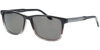 Jaguar 37127 Polarized 4612 Mens Sunglasses Black Size 57