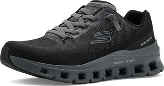 Skechers Glide-Step Pro Waverra Mens Shoes Black/Charcoal : 11.5 EE - Wide, Synthetic