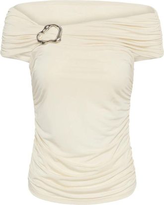 Gestuz T-shirts - Dames - T-shirts - Beige - XL - Tops