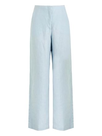 Faithfull The Brand wide-leg trousers - Blu