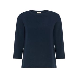 Max Mara Camiseta Wkdmultia - Tops - Mujer - Azul - XS