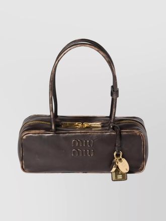 Miu Miu beau small leather shoulder bag
