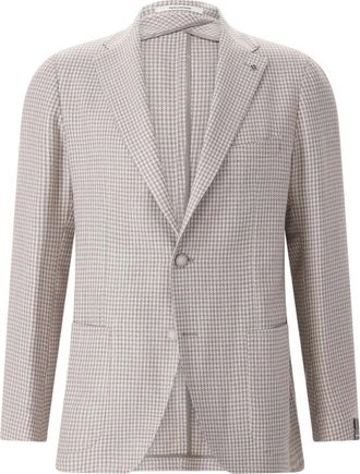 Tagliatore Jassen, Heren, Beige, 2Xl, Wol, Formele Blazers
