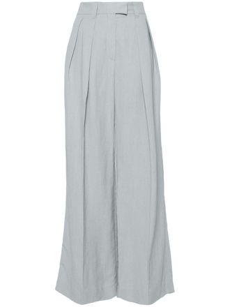 Brunello Cucinelli Palazzo plooibroek - Blauw