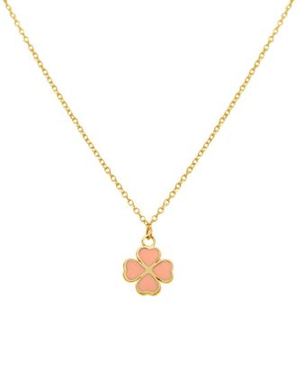 Italian Gold, Inc 14K Pink Agate Pendant