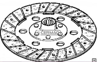 CARRARO Carraro Disco De Embrague R&iacute;gido Para Tractor Agr&iacute;cola Remolque 450 502 15375
