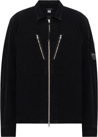 C.P. Company C.P. Company - Sobrecamisa Corduroy Lens - Jackets - Hombre - Negro - XL