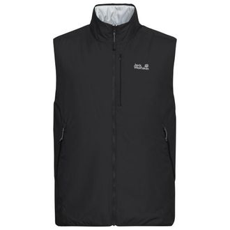 Jack Wolfskin Trail Light Insulation 2in1 Vest Kunstfasergilet f&uuml;r Herren | schwarz