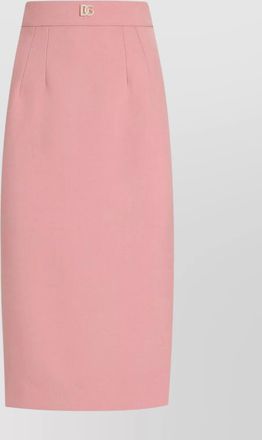Dolce & Gabbana dg logo high-waisted pencil skirt