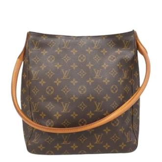 Louis Vuitton Pre-owned Shoulder Bags, female, Brown, Size: ONE SIZE Pre-owned Looping GM Shoulder Bag