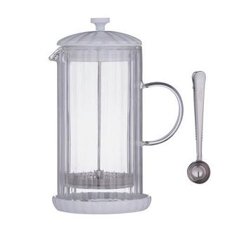 Price & Kensington Luxe French Press, 350 ml in White at Nordstrom