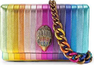 Kurt Geiger Mini Kensington Leather Crossbody Bag in Rainbow at Nordstrom