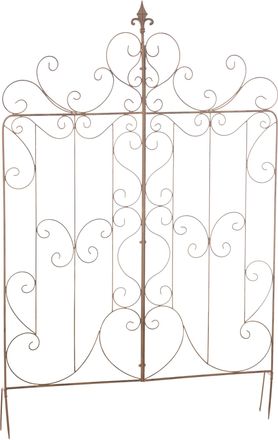 Clp Mandevilla Enrejada 133 X 99 Cm Marr&oacute;n Antiguo