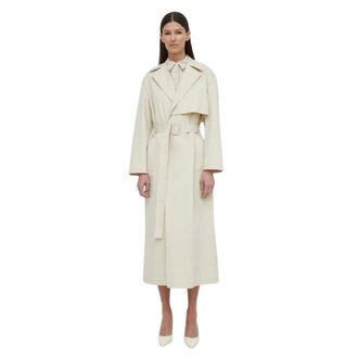 Theory Mujer, Abrigos, Beige, Talla: M