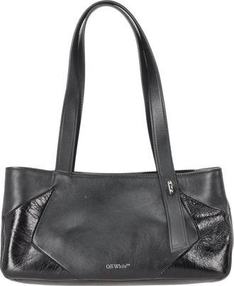 Off-white Small Oyah Shoulder Bag in Black Calf Leather