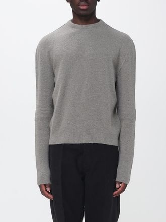 Rick Owens Maglia girocollo in misto cashmere con bordi a costine