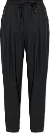 Dolce & Gabbana Heren, Broeken, Grijs, Maat: XL Wol