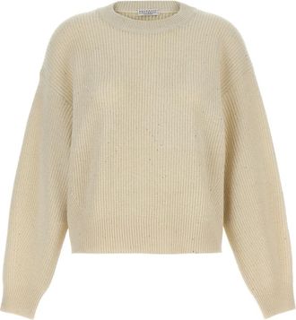 Brunello Cucinelli Mujer, Jerseys, Blanco, Talla: L