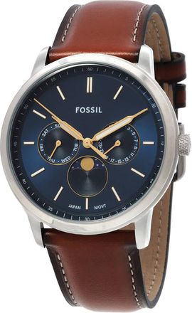 Fossil Neutra Quartz Blue Dial Mens Watch FS5903