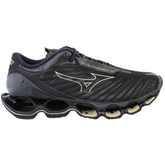 Mizuno Wave Prophecy 12 Mens Black Running Shoes - Size UK 10.5