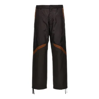 Moncler Stylish Trousers for Men and Women - male - Moncler - Straight Trousers - Brown - S - Trousers