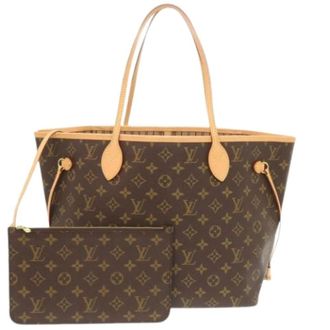 Louis Vuitton Pre-owned Tote Bags, female, Brown, Size: ONE SIZE Pre-owned Vintage Monogram Tote Bag