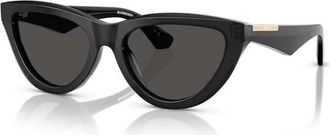 Burberry Zonnebrillen - Dames - Zonnebrillen - Zwart - 55 MM - Accessoires
