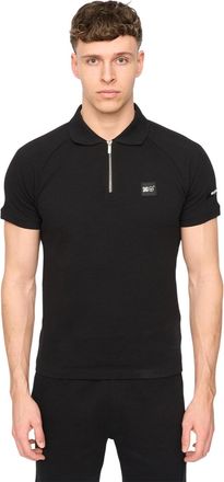 Duck and Cover Heren Topfield Polo Shirt (Zwart)