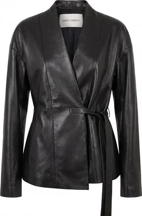 Alberta Ferretti Leather Jacket