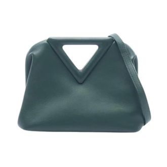 Bottega Veneta Pre-owned Mini Bags, female, Green, Size: ONE SIZE Pre-owned Mini Shoulder Bag