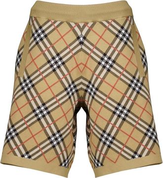 Burberry Mujer, Pantalones cortos, Beige, Talla: M