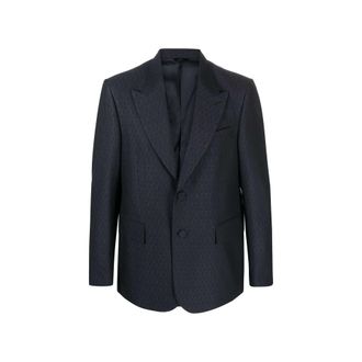 ジャケット FENDI Blazers Jacket Wool Blue | Fendi